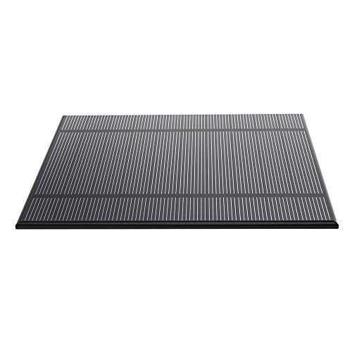 ALLPOWERS 2 Piezas 2.5W 5V/500mAh Mini Encapsulado Panel Solar Epoxi DIY Batería Cargador Kit para Energía Batería LED 130x150mm (Panel Solar Sólo)