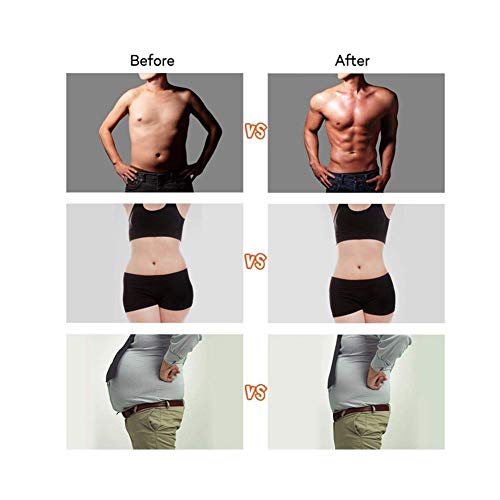 ANBANG Estimulador Muscular para Hombres, Estimulación Corporal, Máquina Inalámbrica para Adelgazar, Ejercitador De Músculos Abdominales, Herramientas De Estiramiento Facial Corporal