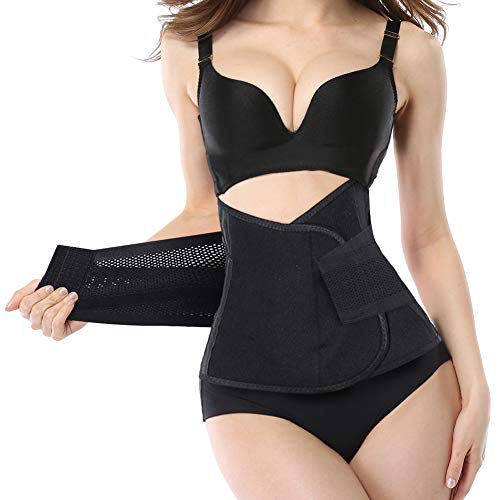 ANTOPM Faja Reductora Mujer, Fajas Reductoras Adelgazantes Mujer Postparto, Faja Lumbar Adelgazante Mujer Abdomen Adjustable para Deporte Fitness