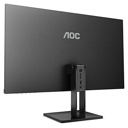 AOC 24V2Q – Monitor de 24” Full HD (IPS, Resolución 1920 x 1080, Freesync Flickerfree, Lowblue Light, HDMI, Displayport), Negro