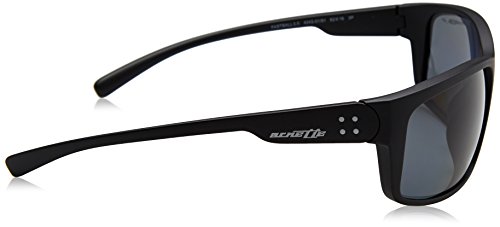 Arnette Fastball 2.0, Gafas de Sol para Hombre, Negro (Matte Black/Polar Grey), 62