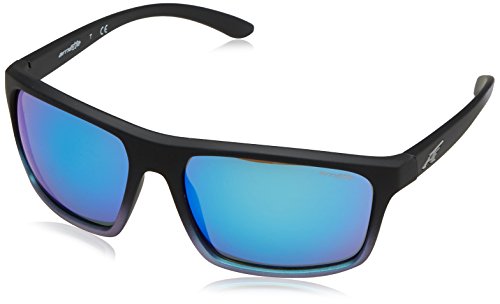 Arnette Sandbank Gafas de Sol, Black Grad Shot Blue, 61 para Hombre