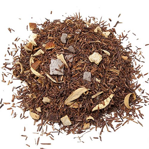 Aromas de Té - Infusión Rooibos Delicias de Chocolate/Té Rooibos Anti-Oxidante Granel de Alta Calidad, Rooibos Chocolate 100% Natural, 100 gr