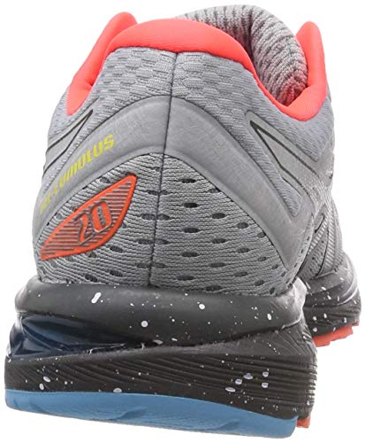 Asics Gel-Cumulus 20 le, Zapatillas de Running para Hombre, Gris (Mid Grey/Dark Grey 020), 41.5 EU