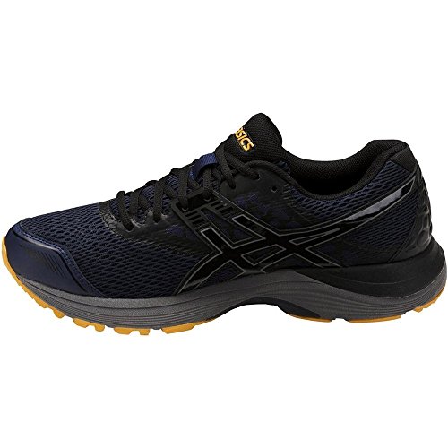 Asics Gel-Pulse 9 G-TX T7d4n-5890, Zapatillas de Running para Hombre, (Peacoat/Black/Gold Fusion), 43.5 EU