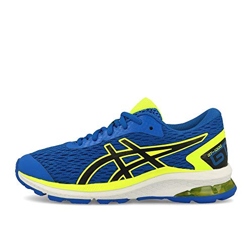 Asics GT-1000 9 GS, Running Shoe Unisex niños, Directoire Blue/Black, 37 EU