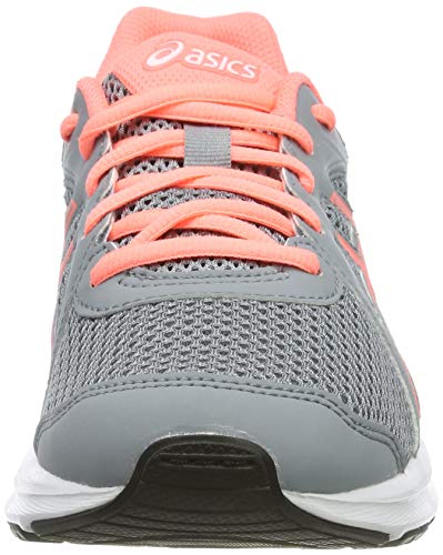 Asics Jolt 2 GS, Zapatillas de Running Unisex Niños, Gris (Sheet Rock/Sun Coral 022), 39.5 EU