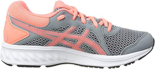 Asics Jolt 2 GS, Zapatillas de Running Unisex Niños, Gris (Sheet Rock/Sun Coral 022), 39.5 EU