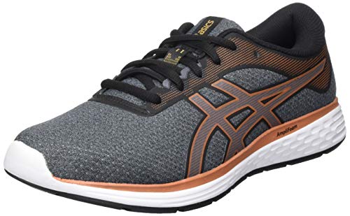 Asics Patriot 11 Twist, Zapatillas de Running para Hombre, Negro/Gris de Davy, 44 EU