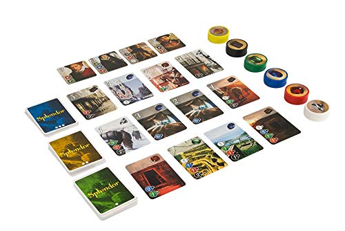 Asmodee Splendor - Juego de estrategia [Versión importada (inglés)]