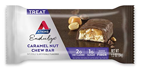 Atkins Endulge Bar Caramel Nut Chew, Caramel Nut Chew 5 Pack