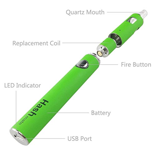 ATMAN vaporizador, hashmate xvape Vital vaporizador Dry kräutervaporizer Evaporator for CBD Hash with Pure Ceramic Heating Chamber. Powerful Vaporiser vaporizador Hash, no Nicotine