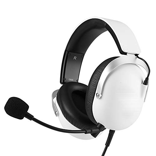 Auriculares para juegos, auriculares para juegos con sonido envolvente 7.1, auriculares con micrófono con cancelación de ruido, auriculares para juegos USB para consola PS4, para PC, computadora por