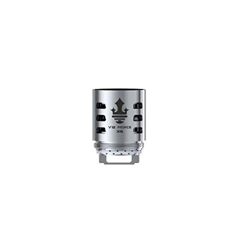 Auténtica Bobina Cuádruple SMOK TFV12 Prince-X6 para TFV12 Prince Tangue 0,15 Ohm con la Extra banda Vape Sin Tabaco y Sin Nicotina