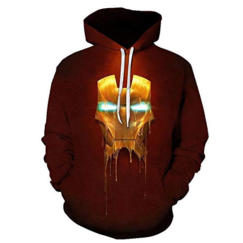 Avengerccc Sudadera Hombre Impresión 3D de Vengadores Endgame para Fanes de Película Avengers Superhéroes Avengers Iron Man Unlimited War 3D Serie de impresión Digital @S