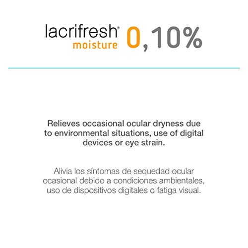 Avizor Frasco de 10ml de gotas oculares para aliviar los síntomas de la irritación ocular. (Lacrifresh Moisture 0,10%)