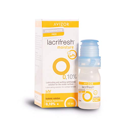 Avizor Frasco de 10ml de gotas oculares para aliviar los síntomas de la irritación ocular. (Lacrifresh Moisture 0,10%)