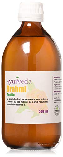 Ayurveda Autentico Aceite De Brahmi Para El Cabello 500 ml