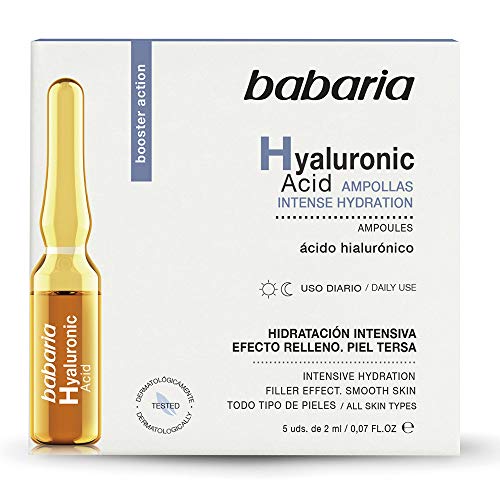 Babaria Ampollas Facial Babaria Ac Hialuronico, 5 Unidades 2 ml