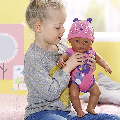 Baby Born - Muñeca bebé Niña con 9 funciones (Bandai 822029)