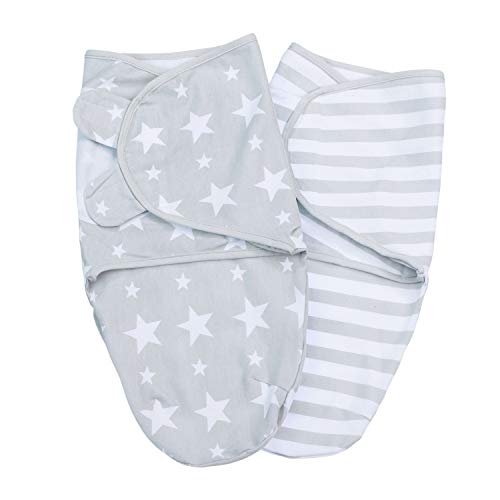 Baby Swaddle Wrap Manta Envolvente - S/M o L - Saco-s De Dormir Bebe-s Recien Nacido-s Mantas Arrullo - Set 2