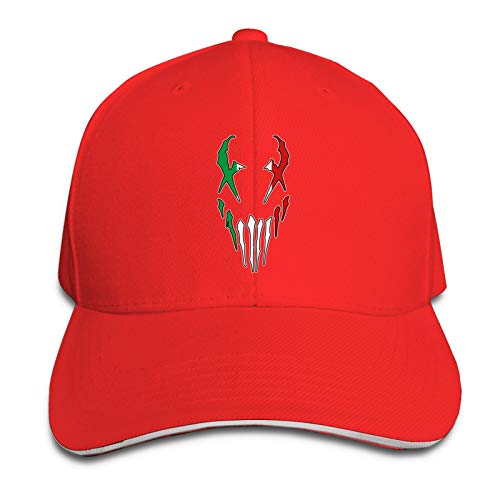 Barbara J Griffin Mushroomhead Casquette Durable Rojo Talla Única