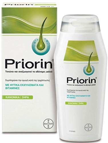 Bayer Priorin Champú anti pérdida de cabello para cabello graso 200 ml