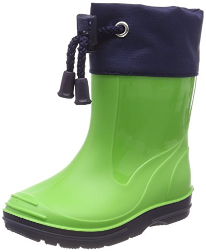 Beck Basic, Botas de Agua Unisex niños, Verde (Apfel 09), 24 EU