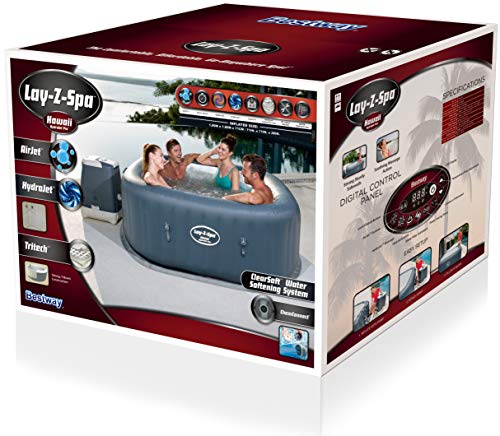 Bestway - Spa Hinchable Bestway Lay- Z-Spa Hawaii Hydrojet Pro Para 4-6 Personas