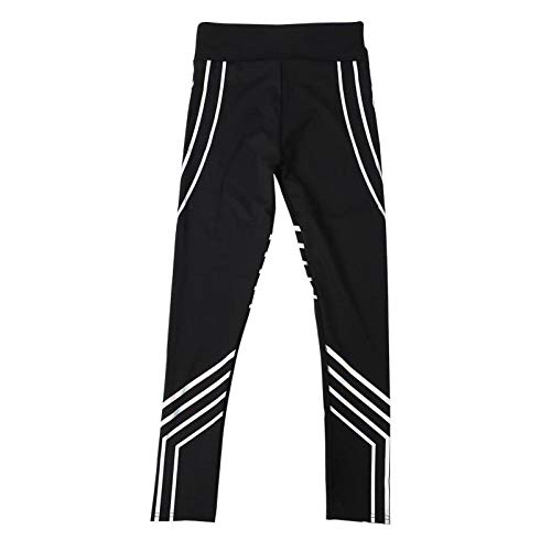 B/H Aeróbico Pilates Fitness Pantalones,Pantalones de Yoga para Mujer Transpirables, Pantalones Deportivos de Secado rápido, Leggings Largos de Entrenamiento de compresión-M