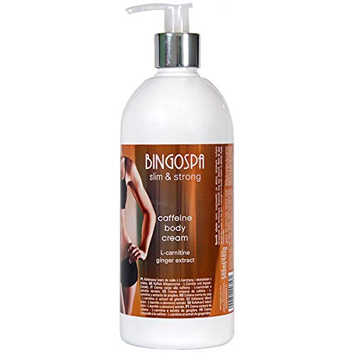 BINGOSPA Crema corporal adelgazante anticelulítica contra la celulitis, estrías, piel de naranja - 500ml