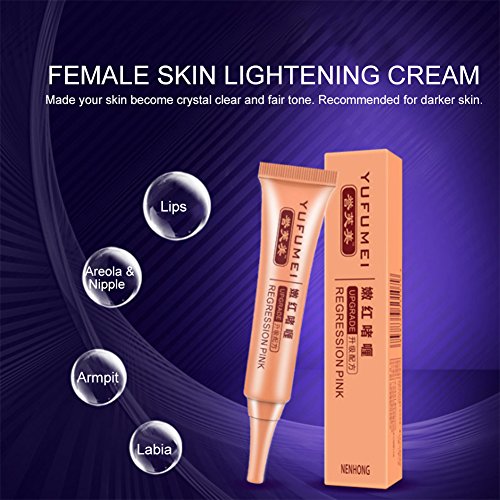 Blanqueamiento Crema para la piel Aligeramiento Corporal Rosáceo Gel Femenino Lip Parte Privada Axilas Intimate Blanqueamiento Pezón Brillo Cuidado de la piel 30ml