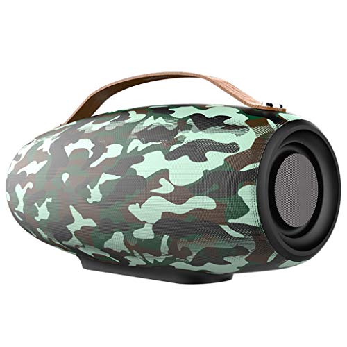 Bocina con Audio 5.0 Bluetooth, Soporte AUX, Boombox, Portátil Inalámbrico Al Aire Libre del Subwoofer Tarjeta De La Tarjeta del TF Altavoz Bluetooth,For Altavoces del Partido (Color : A)