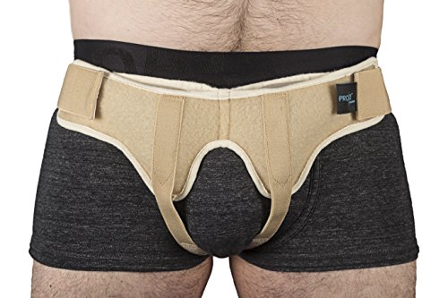 Bodytec Wellbeing - Braguero de contención para hernia inguinal (tamaño 86,4 - 88,9 cm)