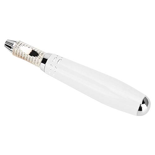 Bolígrafo portátil para tatuaje de cejas de larga duración, bolígrafo antiniebla de bajo fallo, avanzado para niñas caseras(Retractable manual pen-white)