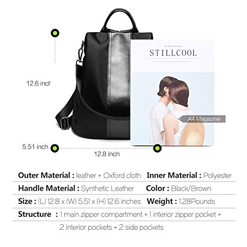 Bolsos mochila para mujer Anti-robo Bolsos escolares Impermeable Mochilas de viaje