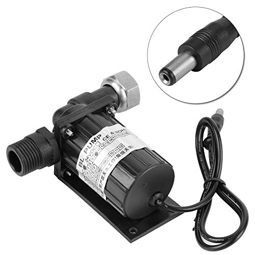 Bomba de agua sumergible DC sin escobillas DC12V 10W - Opere dentro/fuera de agua fría o caliente, bajo nivel de ruido y bajo consumo