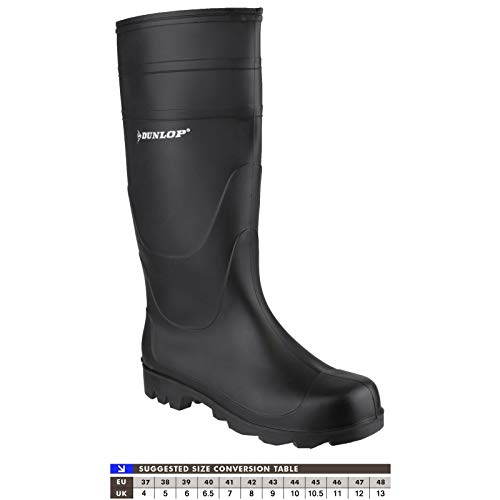 Botas de agua para hombre, de la marca Dunlop, color Verde, talla 40 EU