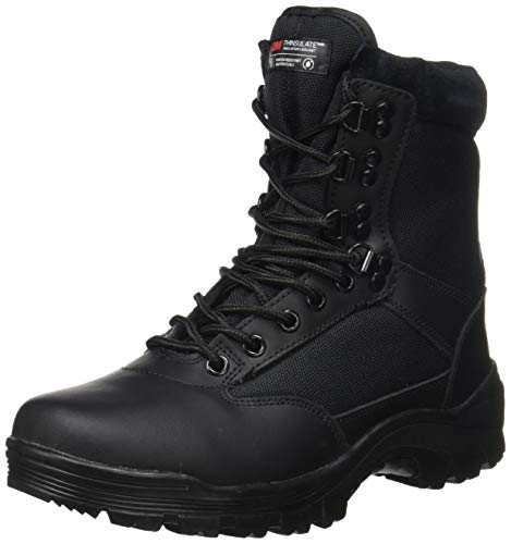 Botas Mil-Tec Tactical con cremallera YKK, para trekking, de montaña, disponible en varios modelos, color, talla 45/ UK 12