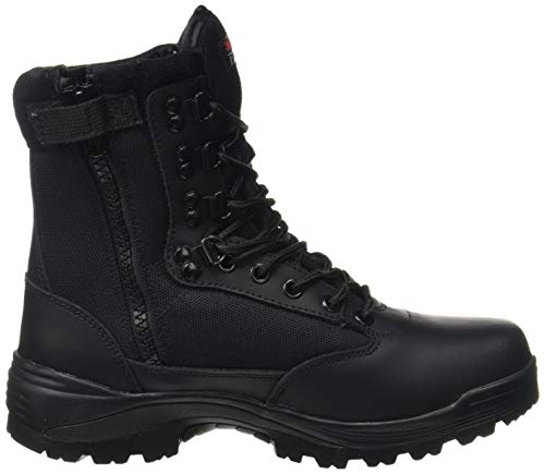 Botas Mil-Tec Tactical con cremallera YKK, para trekking, de montaña, disponible en varios modelos, color, talla 45/ UK 12