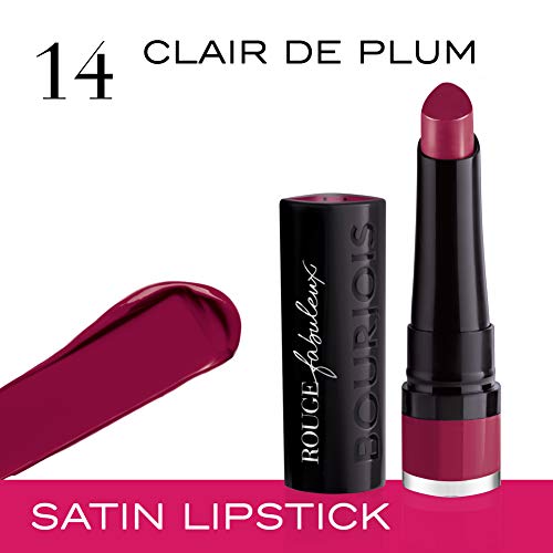 Bourjois, Pintalabios (Tono: 014 Clair De Plum, Gama Morados) - 23 gr.