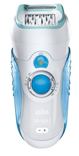 Braun Silk-épil 7 Depiladora de Doble Acción 7771 - Utilizable bajo el agua, recargable, con tecnología exfoliante y 2 accesorios