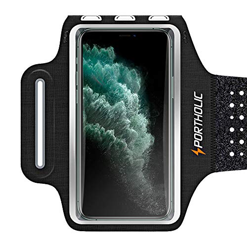 Brazalete Deportivo para Correr, Brazalete Móvil Deportivo Ajustable para iPhone 11 Pro Max Galaxy A50 A40 Redmi 7 Note 7 Xiaomi 9 HUAWEI P20 lite, Más Transpirable, Correa Ajustable, Hasta 6,7"