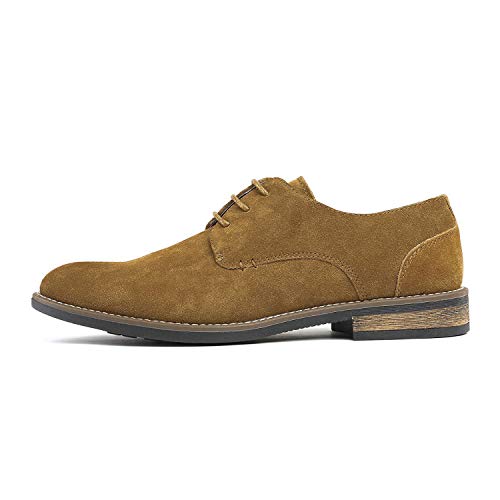 Bruno Marc URBAN-08 Zapatos de Cordones Vestir Oxfords para Hombre Bronceado 39.5 EU/7 US