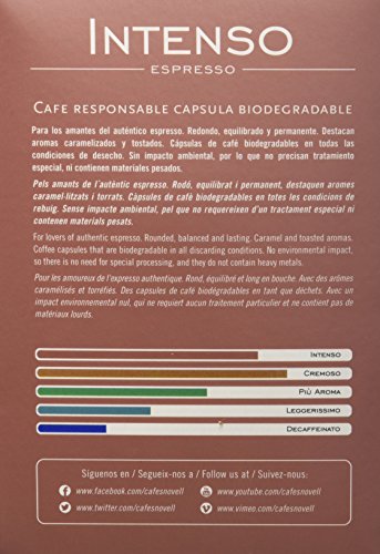 Cafes Novell Pack Intenso - 40 Cápsulas