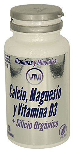 Calcio Magnesio Vitamina D3 Silicio Orgánico - Ynsadiet 90 unidades