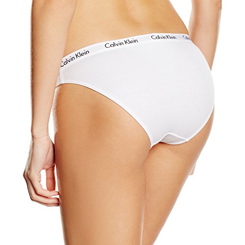 Calvin Klein Carousel-Bikini Sujetador, Blanco (WHITE 100), X-Small para Mujer