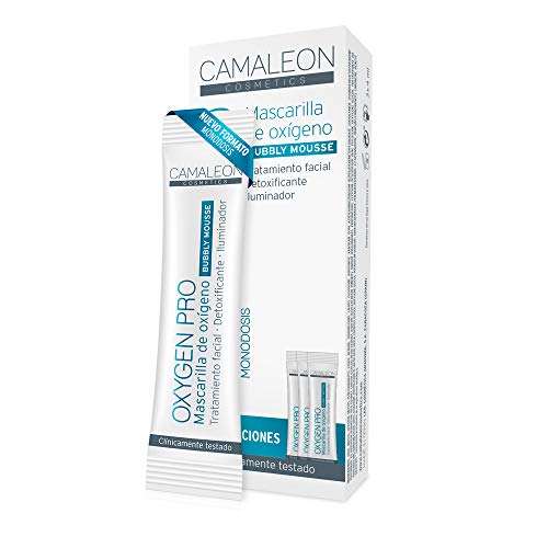 Camaleon Cosmetics, Mascarilla Oxygen Pro, 3 unidades, 12ml