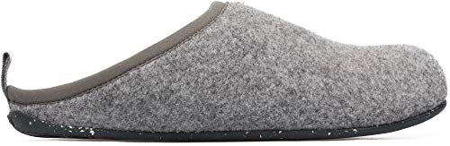 CAMPER Wabi, Damen Flache Hausschuhe, Grau (Dark Gray 061), 39 EU (6 UK)