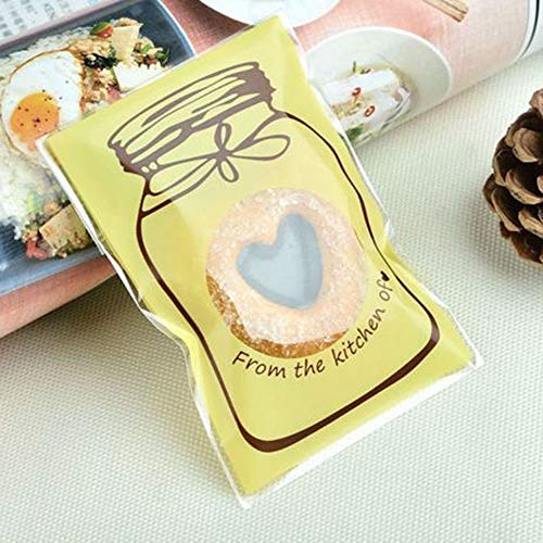 Candi - 100pcs Pack Bottle Design Wedding Party Candy Cookie Cellophane Gift Seal Wrapping Bag Food - Packag Backpack Thermal Decor Water Women Supplies Chinese Decor Set Chinese Casual Can